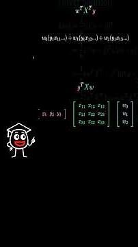 Before Differentiating MSE, Do THIS First! #manim #machinelearning #maths