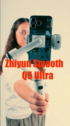 Unlock hands-free creativity with the new ZHIYUN Smooth Q5 Ultra. #zhiyun