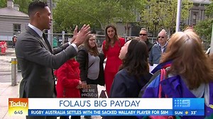 50K views · 590 reactions | “You’re not allowed to just say whatever you want. You can’t say things that slander people, you can’t say things that incite hatred against people.” Jessica Irvine on Israel Folau's reported $8 million payout from Rugby Australia. #9Today | TODAY | Facebook