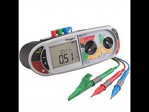 Megger MFT 1711 RCD Live Test demonstration.