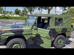 Mercedes 250GD Wolf Military G Wagon 1992 Convertible