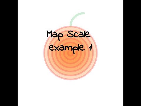Map Scale Example 1