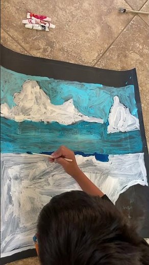 How to make an art project | Tundra Biome