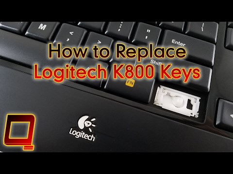 How to Replace Logitech K800 Keys