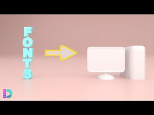 How To Install Fonts On Windows