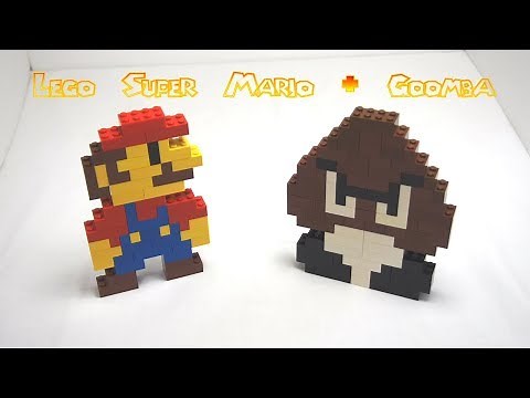 How to Build Lego Super Mario & Goomba Tutorial