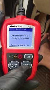 Quick Demonstration of Autel AL319 - Scanning and Clearing Codes