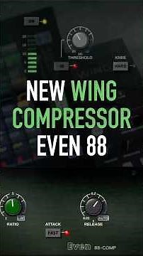 WING Firmware 3.1 Adds Even 88 Comp: Neve-Style VCA Compressor #behringerwing #even88