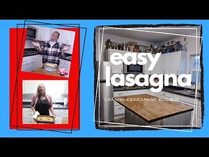 KITCHENAID Convection Oven Lasagna - EASY LASAGNA recipe!