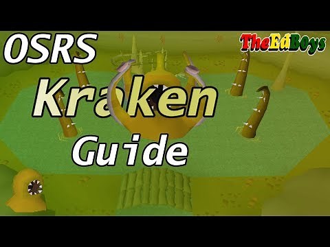 OSRS How I Fight The Kraken | Old School Runescape Kraken Guide