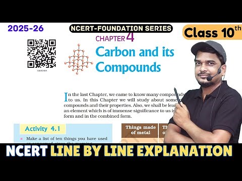 Carbon and Its Compounds - Class 10 Science chapter 4 [Full Chapter]