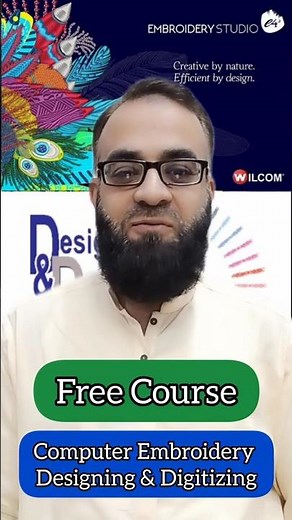 Free Wilcom Training Class || Wilcom Software || Computer Embroidery