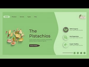 Create Website Landing Page Using HTML, CSS