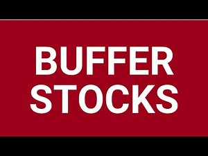 Buffer stock schemes