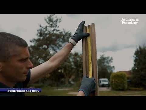 How to Install a Fence Post | Jacksons Fencing