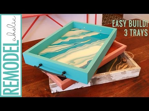 DIY Breakfast Tray Building Plans and Free Printable | Mother's Day