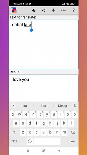 Filipino English Translator