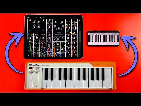How to connect a MIDI keyboard to your iPad or iPhone (GarageBand)