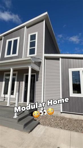 Chance’s Home World on Instagram: "This modular home definitely one of a kind and built by Cavco Manorwood! This prefab house is located at American Homes! WATCH THE FULL TOUR ON THE CHANNEL FOR ALL THE INFO AND PRICING, link in bio!"