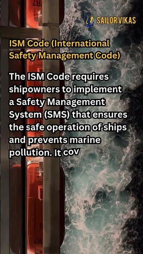 ISM CODE Explained in 10 Seconds! 🚢 Maritime Safety Simplified #Shorts