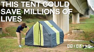 3.9M views · 41K shares | This extreme-weather tent could save lives. | A Plus | Facebook