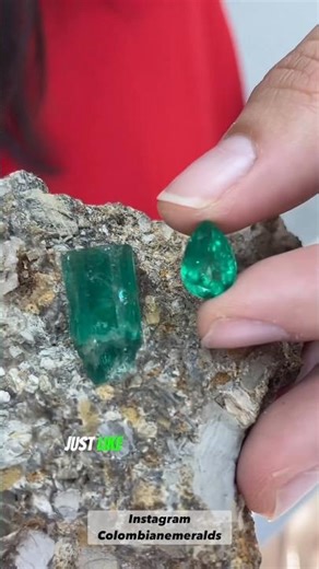 What does an emerald look like in the rough or crystal? Expert opinion and important information