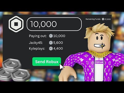 How to Send or Receive Robux on Roblox! (Easiest Way)