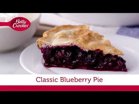 Classic Blueberry Pie | Betty Crocker Recipe