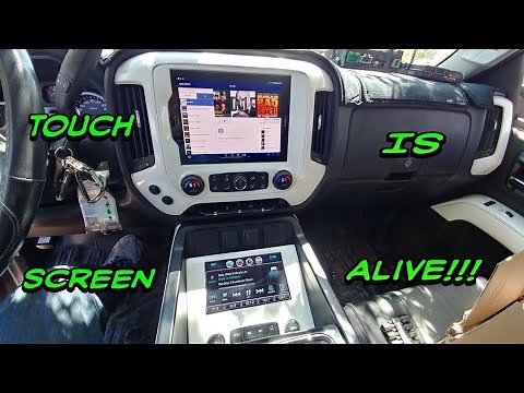 2014-2018 Silverado Touch Screen Upgrade