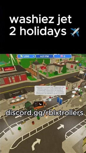 trolling in #roblox on #washiez cars 🚗🤣