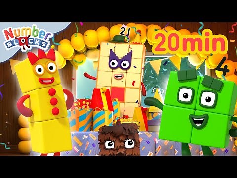 Happy Birthday YouTube Kids! | Learn to Count 123 | Cartoon for kids | @Numberblocks