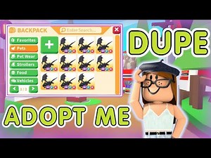 ADOPT ME DUPE | ADOPT ME DUPLICATE PETS *TUTORIAL* | NO BANNEABLE AND SAFE ‪@MintimyPlush‬