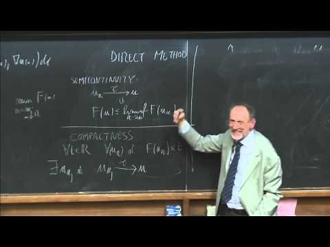 The calculus of variations: basic notions and recent applications