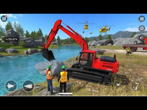 NEW Excavator Simulator 3D 🚧🔥 | Real JCB Operation & Construction Gameplay 2025