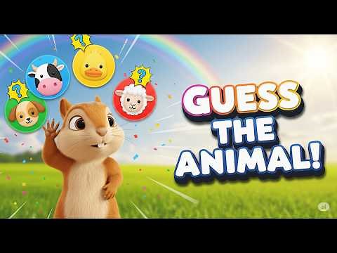 Guess the Animal for Kids – Interactive Animal Game | Learn with Sunny