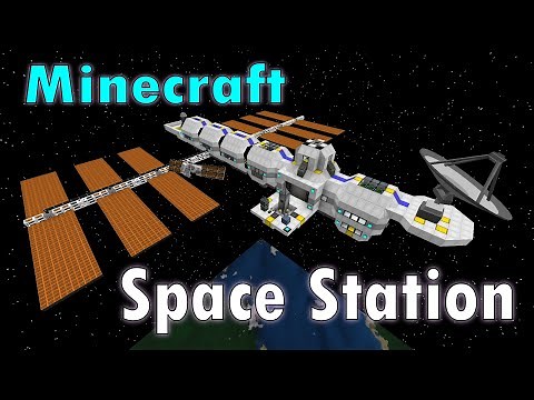 Minecraft Build Showcase - Space Station