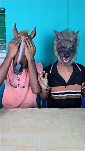 Brothers Turn Into Horse & Wolf… And Chaos Begins! 🐴🐺😂