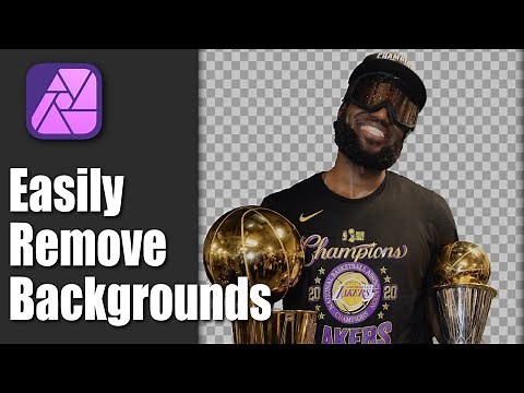 How to Remove Background - Affinity Photo V2