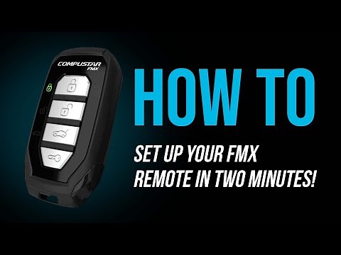 Compustar FMX Remote Programming (Traditional Key)