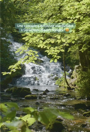 Connaissez-vous la cascade de Retournemer ? ☀️ Un petit coin de nature à découvrir lors de votre passage à Gerardmer Hautes Vosges 💚 #vosges #landscape #paysage #balade #cascade