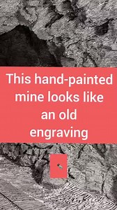 Artist spotlight - Julius von Bismarck ✨ ‘Landscape PaintingMine’ (2025) by German artist Julius von Bismarck. Von Bismarck transforms a historic Italian mine quarry near Dossena, close to Bergamo into a gigantic drawing. He meticulously hand-etched thousands of hatchings on the mine walls—echoing 18th-19th century engravings and diatom patterns—to collapse the boundary between painting and environment. | The British Ironwork Centre