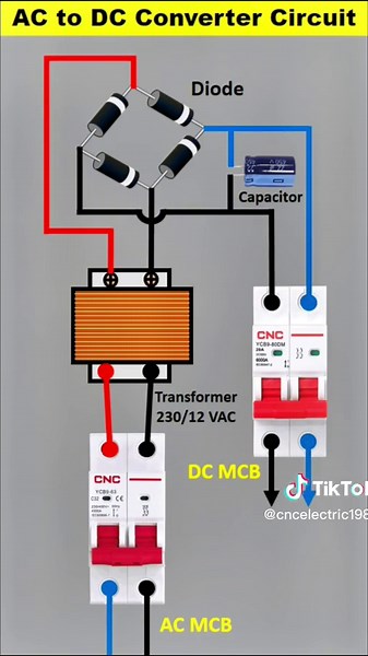 AC to DC Converter Circuit Design: Learn Electrical Work and Wiring Tricks