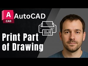 How to Print a Part of the Drawing in AutoCAD (2025 Plot Window Tutorial)
