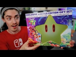 Unboxing EXCLUSIVE Limited Edition The Super Mario Bros. Movie 4K Star Tin Blu-Ray!