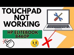 HP Elitebook 8460p touchpad buttons not working,