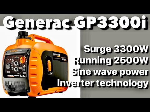 Generac GP3300i Power Rush Quiet Inverter Generator Review
