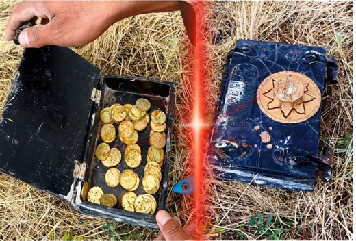 There were many treasures in the coded box I found. | Treasure Hunter