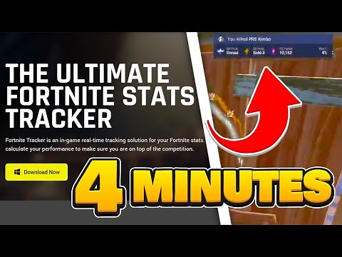 How to get LIVE STATS in Fortnite Chapter 5 (Fortnite Tracker Extension)