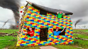 8.5K views · 179 reactions | My Lego House Vs Natural Disasters | Unspeakable | Facebook