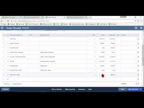 Daily Sales Summary in QuickBooks Online